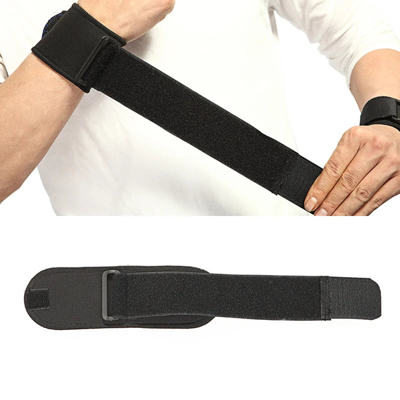 Adjustable Breathable Wrist Support Bracers: Soft Wristbands for Gym & Sports - Carpal Protection Safety Wrap Strap