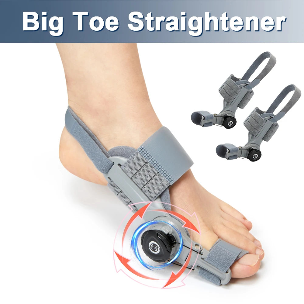 Unisex Bunion Corrector Splint: Big Toe Straightener for Hallux Valgus Relief - Orthopaedic Foot Care and Pain Alleviation