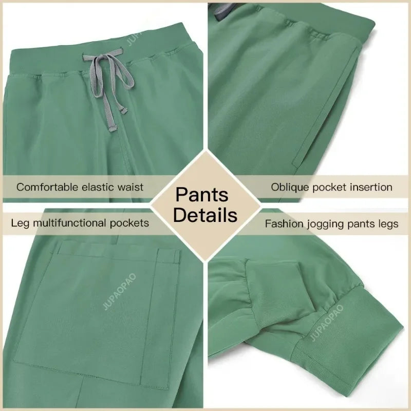 Elegant Slim-Fit Women's Medical Scrubs & Accessories